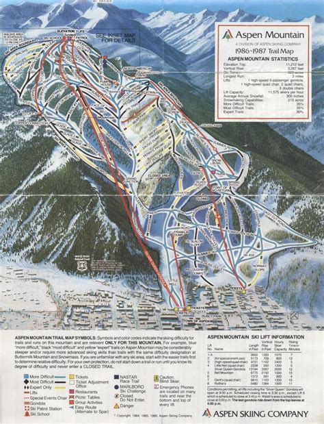 Aspen Ski Resorts Map Pic Cheese