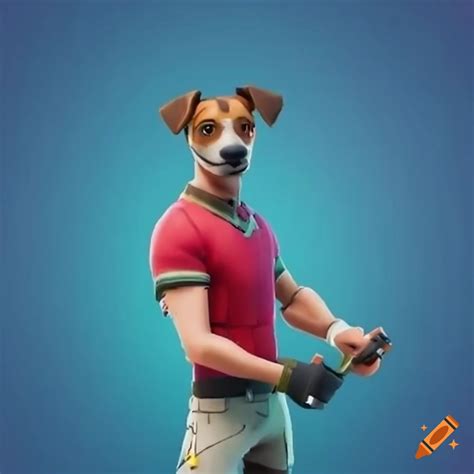 Jack Russell As A Man Character In Fortnite On Craiyon
