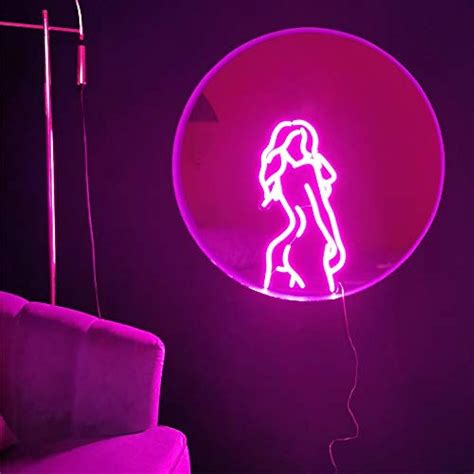 Goddess Sexy Lady Back Led Neon Sign Lights Pink Ebay