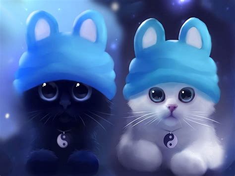 Kawaii Cat Wallpapers Top Free Kawaii Cat Backgrounds Wallpaperaccess