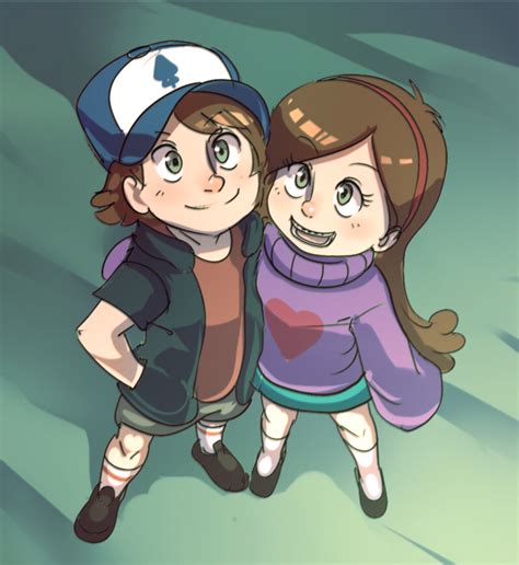 Dipper And Mabel By Maniacpaint On Deviantart