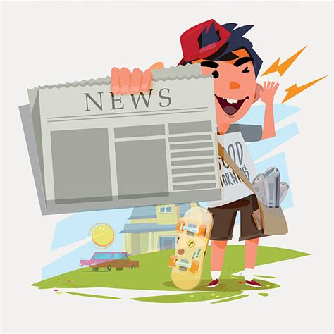 Newspaper Delivery Illustrations Royalty Free Vector Graphics And Clip