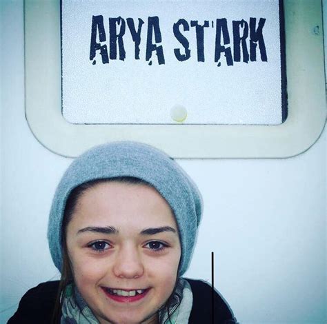 No Spoilers Maisie Williams On Her First Day Shooting Game Of