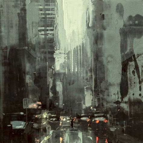 Cityscape Composed Form Study 36 6 X 6 In Oil On Panel Aug