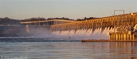 Wilson Dam with spillways open Florence, Alabama [4665 x 2038] [OC ...