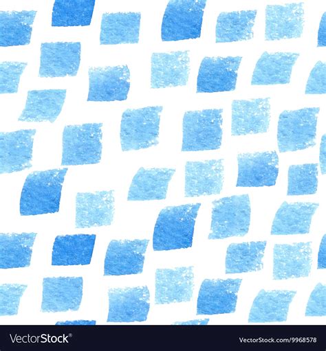 Blue Watercolor Patterned Background Royalty Free Vector