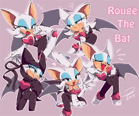 This Artists Style Goes Great With Rouge Sonic The Hedgehog Know