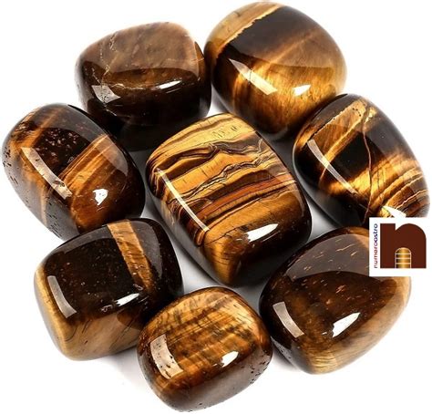 Original And Natural Tiger Eye Tigers Eye Tumble Stones Chakra