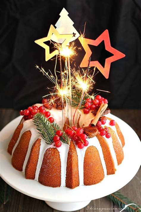 How to decorate a christmas cake. Christmas bundt cake (Ciambella di Natale) | Repostería de navidad, Comida de navidad, Bizcocho ...