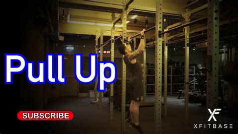 Wide Grip Pull Up Xfitbase Exercise Demo Youtube