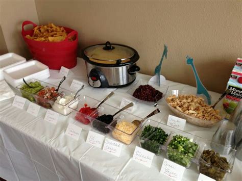 This is a win all around. Baby shower nacho bar (With images) | Food