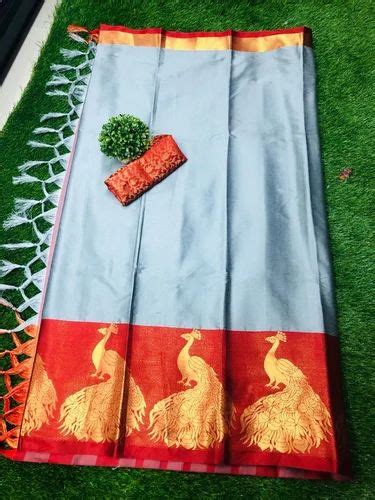 Cotton Silk Printed South Saree Length 6 M Sandhya Fashion Id 20435151455