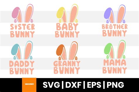 Free 102 Family Easter Svg SVG PNG EPS DXF File