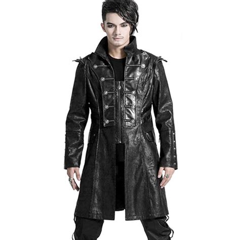 Punk Rave Gothic Women Coat With Spikes Womenjackets And Coats Punk
