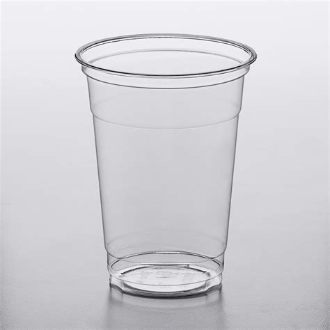 16oz Clear Plastic Pet Cold Cups In Bulk 1000case