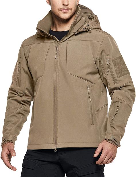 Cqr Mens Winter Tactical Military Jackets Lightweight Water Resistant