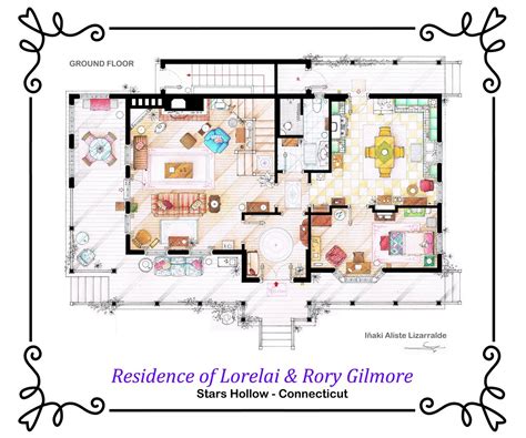 Cosby Show House Layout The Full House Victorian In San Francisco