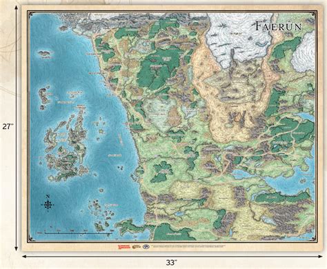 Dd 5e Faerun Map Maps For You