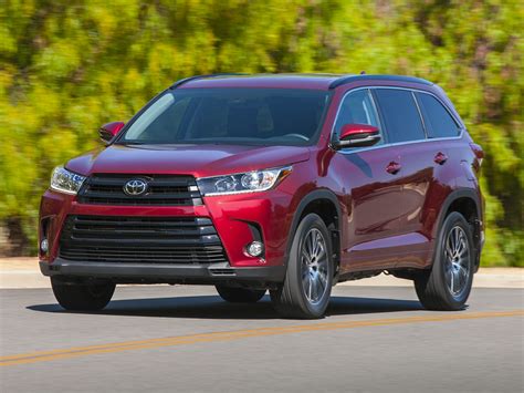 2017 Toyota Highlander Price Photos Reviews And Features