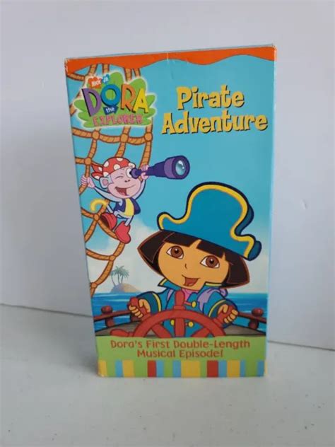 Dora The Explorer Pirate Adventure Vhs 2004 Nick Jr 638 Picclick