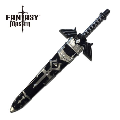 11 Mini Black Stainless Legend Of Zelda Twilight Princess Master Sword