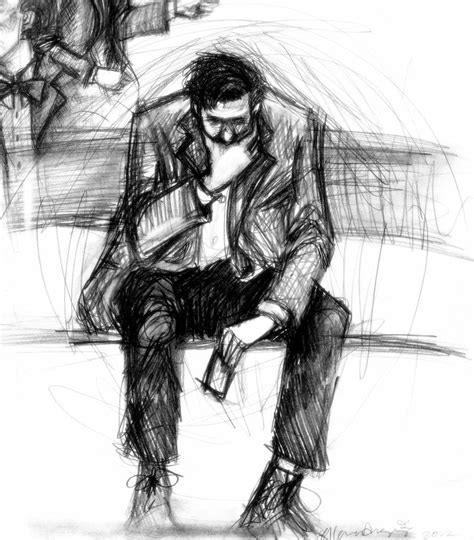 Alone Boy Pencil Sketch Lonely Boy Pencil Sketches Sad Boy Pencil