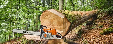 Stihl Ms 881 The Worlds Most Powerful Production Chainsaw Balmers