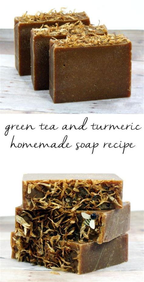 Green Tea Turmeric Soap Recipe For Natural Anti Aging Skin Care