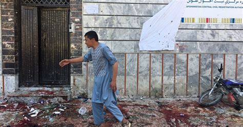 Islamic State Suicide Bomber Strikes In Afghan Capital Dozens Killed