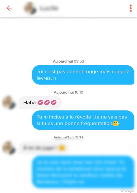 exemple premier message a une fille le meilleur exemple