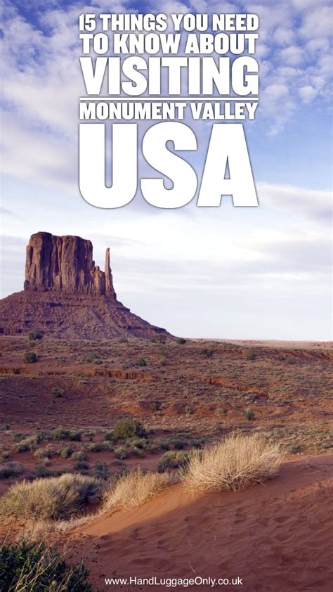 15 Things You Need To Know About Visiting Monument Valley Usa Hand