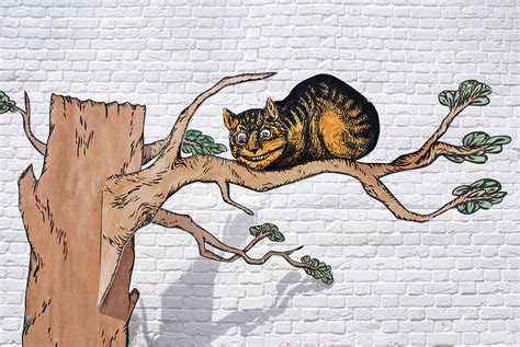 Ali054 Cheshire Cat In A Tree Visual Impact Hire