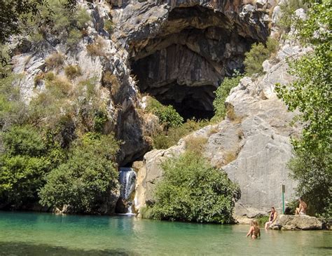 Cueva Del Gato River Waterfall Andalucia Spain Wild Swimming