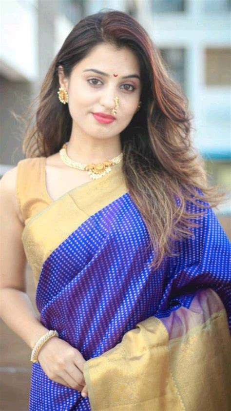 Beautiful Girl Model In Blue Saree Instagram Saree Poses Ideas