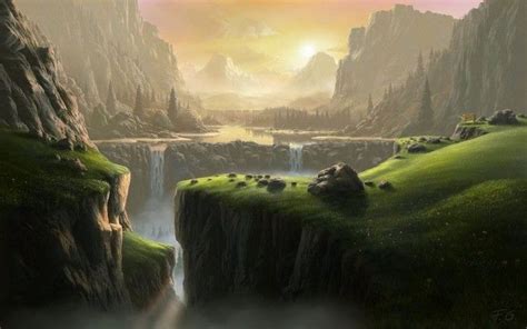 25 Beautiful Digital Art Landscapes And Matte Paintings By Feliks