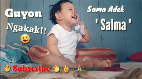Bayi Lucu Ketawa Ngakak Sampe Ngompol 🤣 Adek Salma Youtube