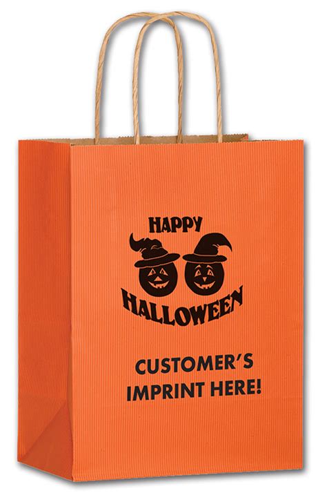 Paper Halloween Trick Or Treat Bag