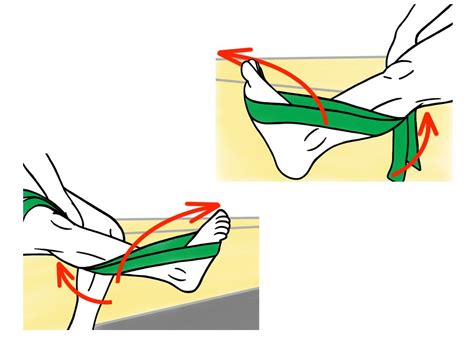 Prehab Exercises Inversion And Eversion With Resistance Band For Foot