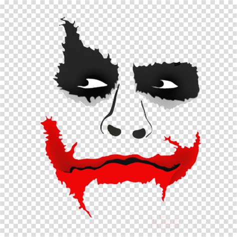 Joker Face Paint Png Png Image Collection