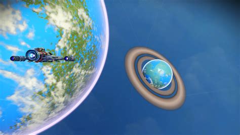 Double Ringed Earth Like Planet With A Larger Earth Like In Close