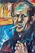 Portrait of Jackson Pollock Giclée Print - Etsy