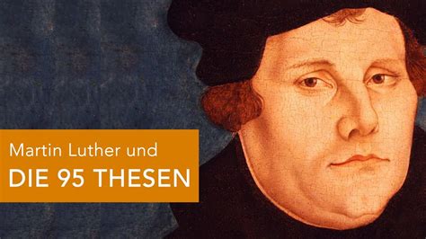 Martin Luther Und Die 95 Thesen Youtube