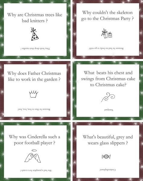 christmas cracker jokes printable pdf