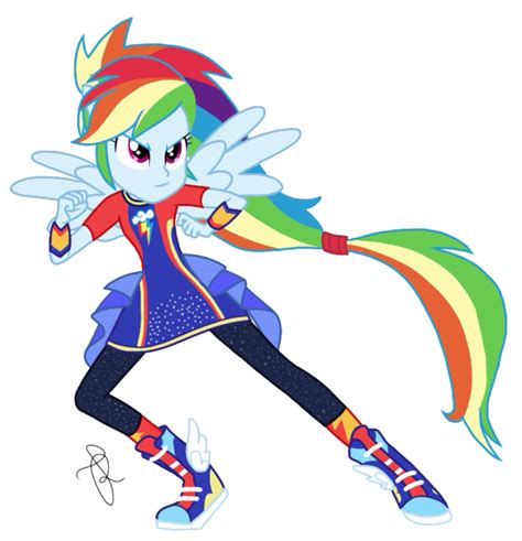 Eqg Series Rainbow Dash Friendship Power By Ilaria122 My Little Pony