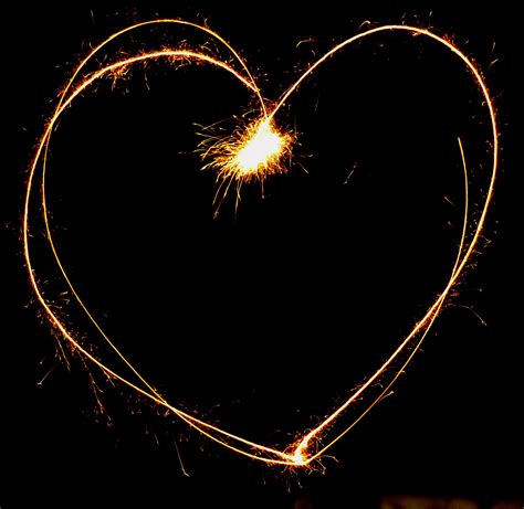 Free Images Light Sparkler Love Heart Glow Circle