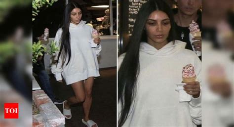Kim Kardashian Makes Her First Public Appearance After Paris Robbery Times Of India