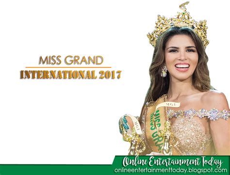 Download Miss Peru To Reign As Miss Grand International Crown Miss Grand International 2017