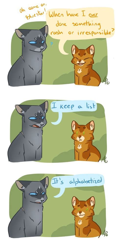 Bad Decision Fireheart By Shegananigans On Deviantart Warrior Cats Comics Warrior Cats Funny