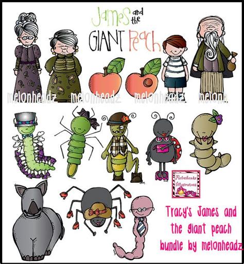 Printable James And The Giant Peach Characters