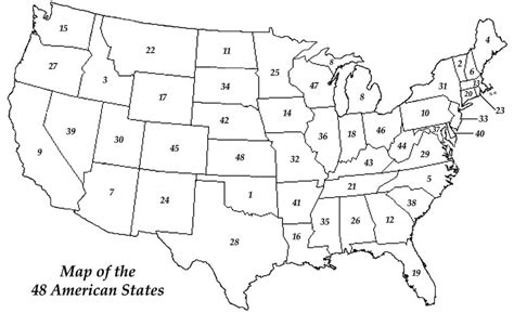 United States Map Practice Quiz Best 50 Fill In The Blank Us Map